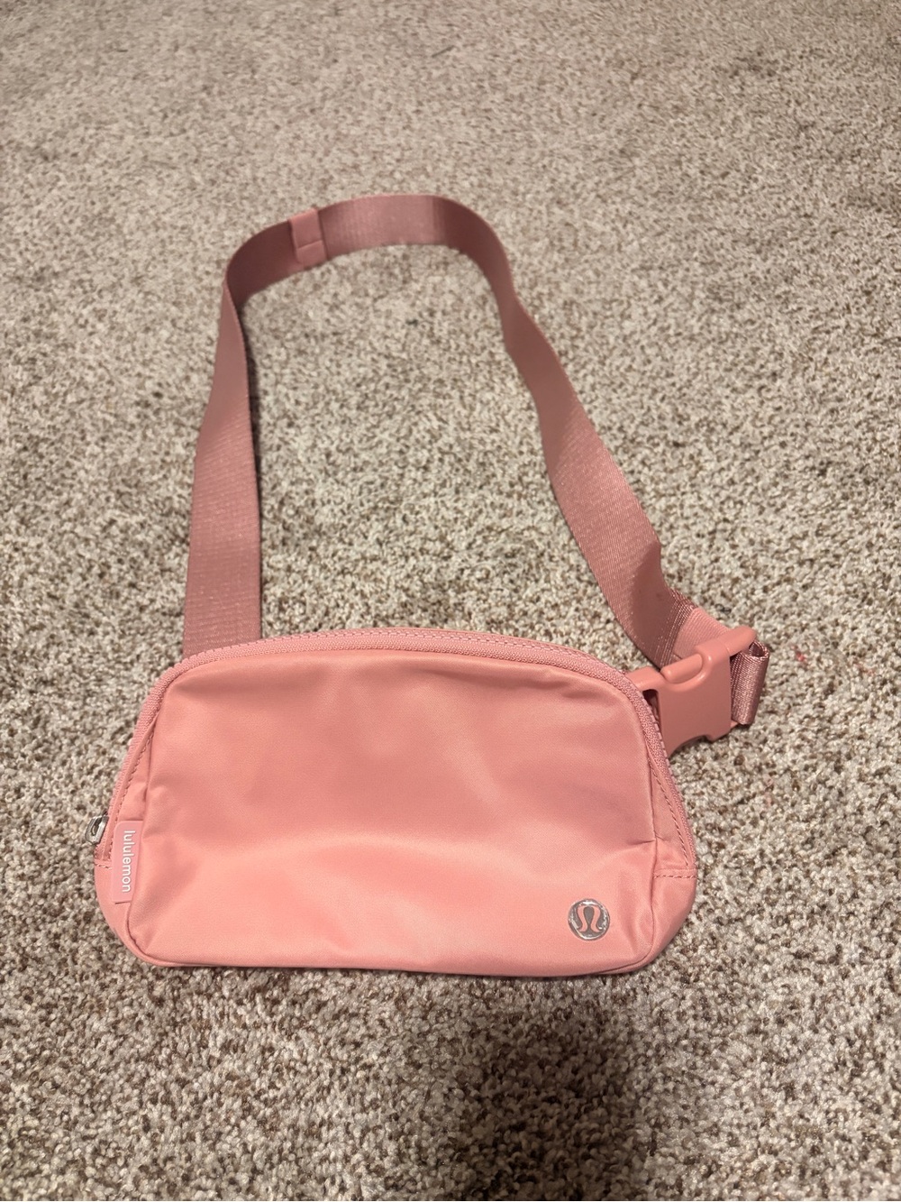lululemon athletica Pink Crossbody Belt Bag